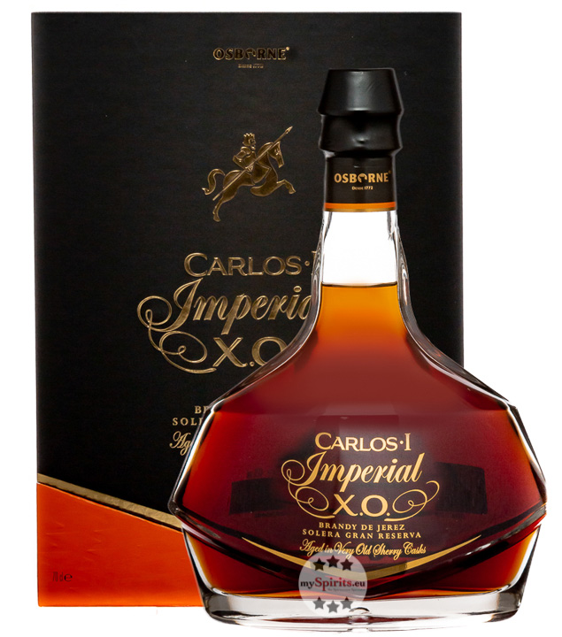 Carlos I Imperial XO Brandy de Jerez (40 % Vol., 0,7 Liter)
