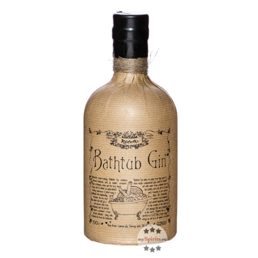Gin von Bathtub Ableforth\'s aus – der Badewanne Nostalgie
