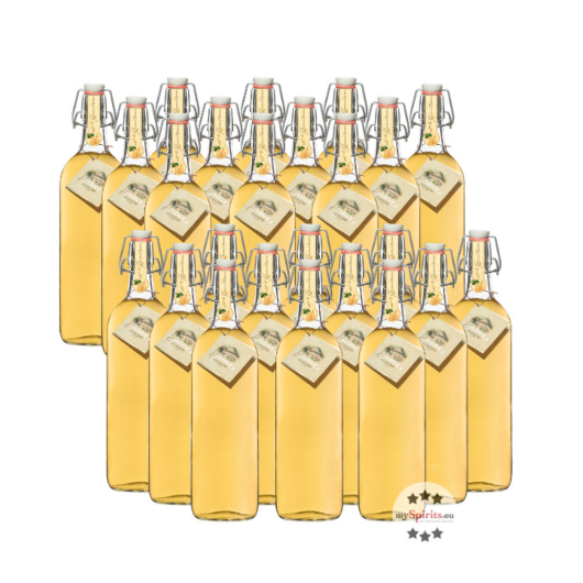 24 x Prinz: Alte Williams-Christ-Birne im Holzfass gereift / 41 % Vol. / 24 x 1,0 Liter-Flasche