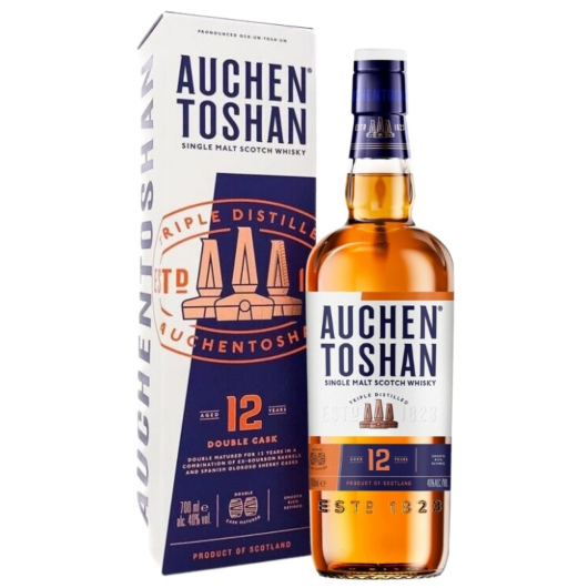 Auchentoshan 12 Jahre Lowland Single Malt Scotch Whisky / 40 % vol / 0,7 Liter-Flasche