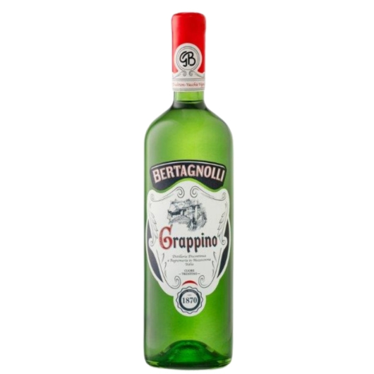 Bertagnolli Grappino 1870 Tradition Grappa / 42 % vol / 1,0 Liter-Flasche