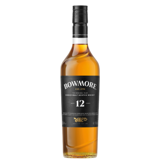 Bowmore 12 Years Old Islay Single Malt Scotch Whisky / 40 % Vol. / 0,7 Liter-Flasche