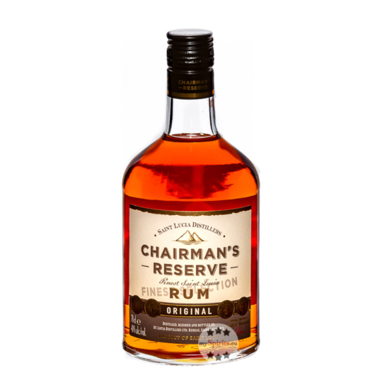Saint Lucia Distillers Chairman's Reserve Original Rum / 40 % Vol. / 0,7 Liter-Flasche