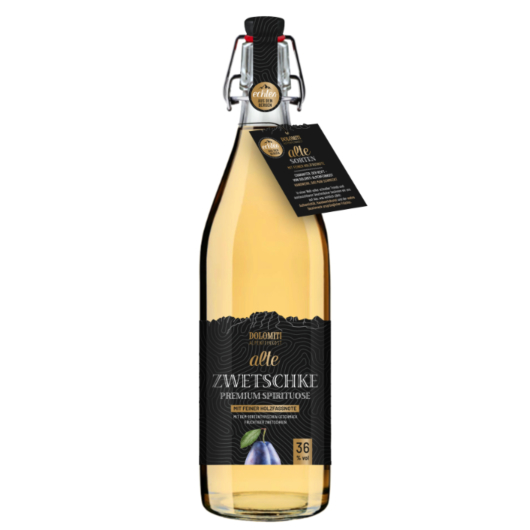 Dolomiti Alte Zwetschke / 36 % vol / 1,0 Liter-Flasche
