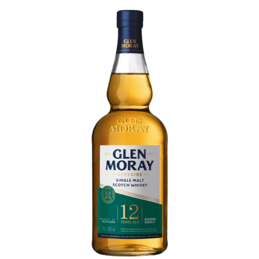 Glen Moray 12 Jahre Speyside Single Malt Scotch Whisky / 40 % vol / 0,7 Liter-Flasche in Geschenkbox