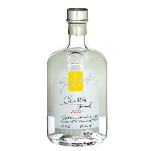 Guglhof: Quitten Brand - Jahrgangsbrand / 41 % Vol. / 0,7 Liter - Flasche