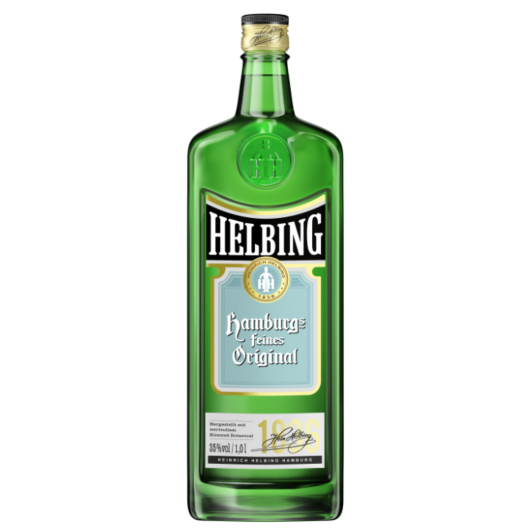 Helbing Hamburgs feiner Kümmel Der Echte / 32 % Vol / 1,0 Liter-Flasche