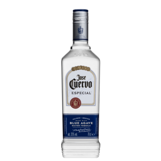 Jose Cuervo Especial Silver Tequila / 35 % vol / 0,7 Liter-Flasche