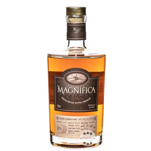 Magnifica de Faria Cachaça Envelhecida Extra Premium Single Cask Reserva Do Patrao / 46 % Vol. / 0,7 Liter-Flasche
