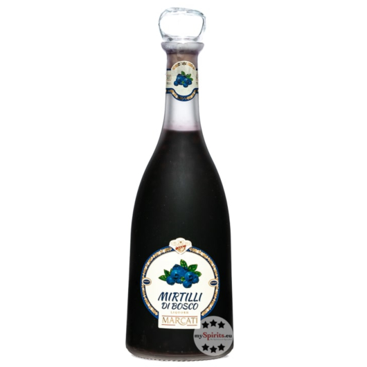 Marcati: Mirtilli de Bosco Sapori della Tradizione / 25 % vol / 0,7 Liter-Flasche
