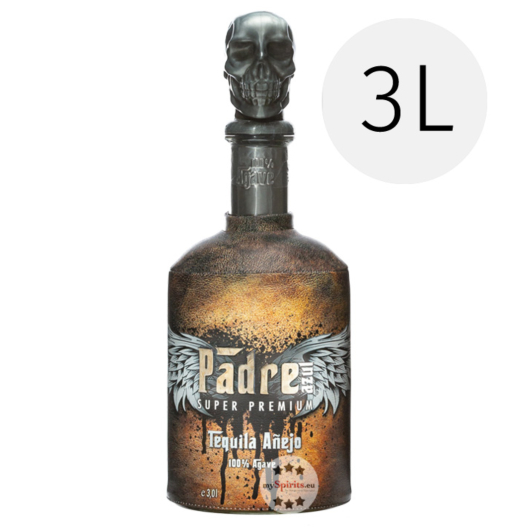 Padre Azul Anejo Super Premium Tequila / 40 % vol. / 3,0 Liter-Flasche