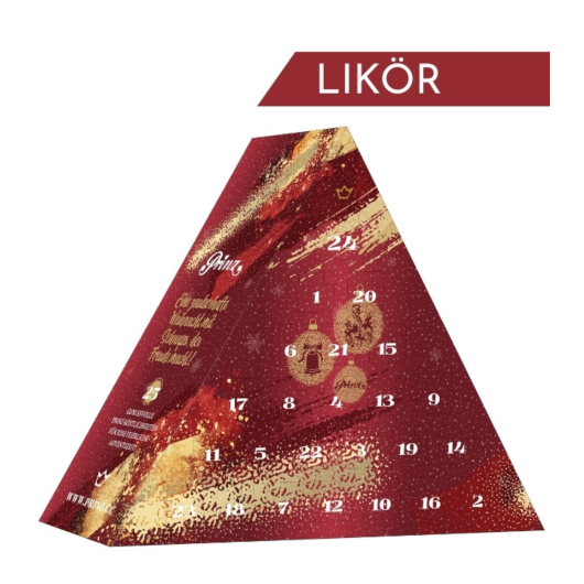 Prinz Adventskalender „Likör“ 2025 / 15-40 % vol / 19x 0,02l und 6x 0,04l