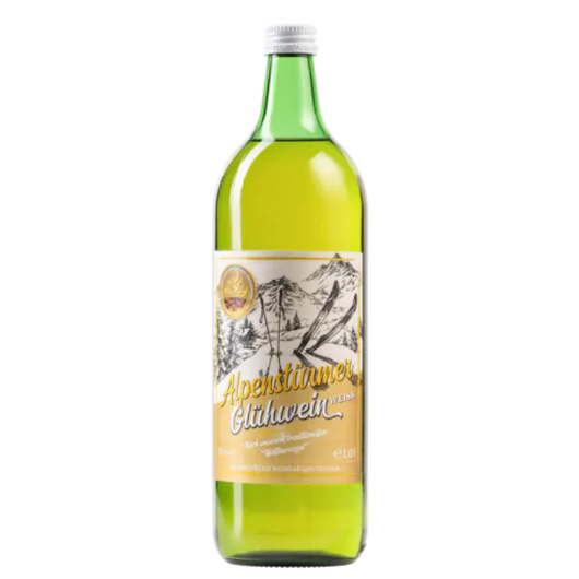 Prinz Alpenstürmer Glühwein Weiß / 10 % vol / 1,0 Liter-Flasche