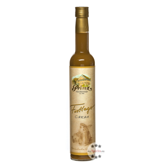 Prinz Festtagslikör Schoko-Kokos-Haselnuss-Cream / 18 % Vol. / 0,5 Liter-Flasche