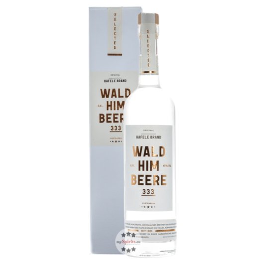 Prinz Hafele 333 Waldhimbeere – Sortenreiner Hafele Brand / 45 % vol. / 0,5 Liter-Flasche