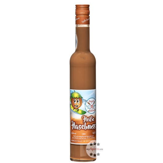 Prinz Heiße Haselnuss Likör / 16 % Vol. / 0,5 Liter-Flasche
