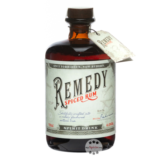 Remedy Spiced (Rum Basis) Spirit Drink / 41,5 % Vol. / 0,7 Liter-Flasche