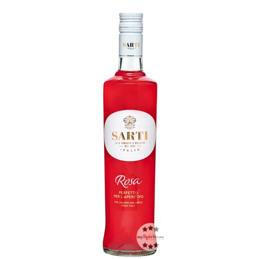 Sarti Rosa Aperitivo / 14 % vol / 0,7 Liter-Flasche