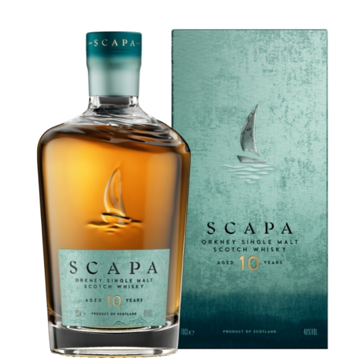 Scapa 10 Jahre Orkney Single Malt Scotch Whisky / 48 % vol / 0,7 Liter-Flasche