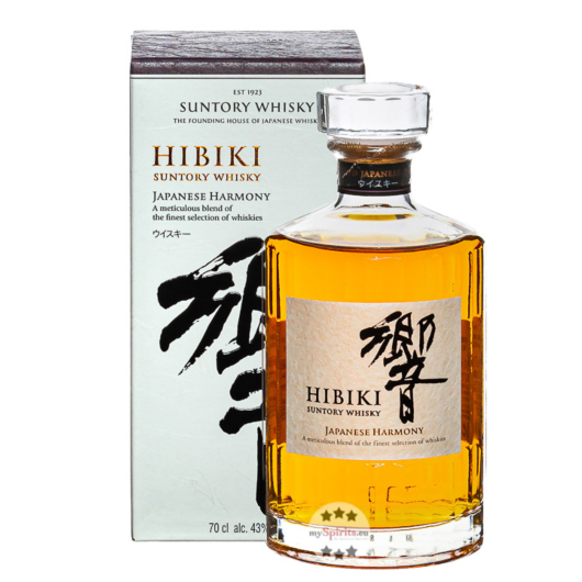 Suntory Whisky Hibiki Japanese Harmony / 43 % Vol. / 0,7 Liter-Flasche in Geschenkbox