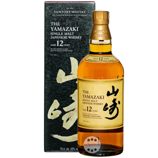 Suntory Whisky The Yamazaki 12 Years Single Malt Japanese Whisky / 43 % vol / 0,7 Liter in Geschenkbox