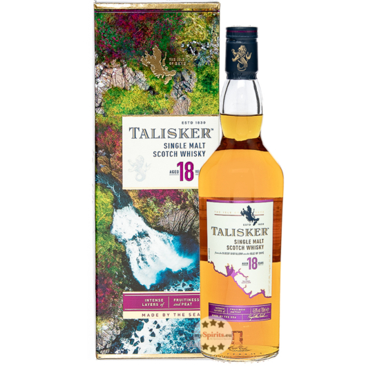 Jahre Talisker 18 Malt Whisky kaufen Single - mySpirits