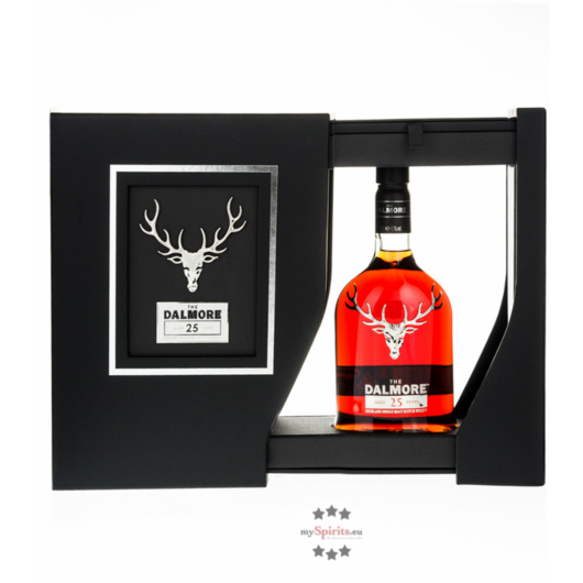 The Dalmore 25 Years Highland Single Malt Whisky / 42 % Vol. / 0,7 Liter in Geschenkschatulle - WHISKY CLUB
