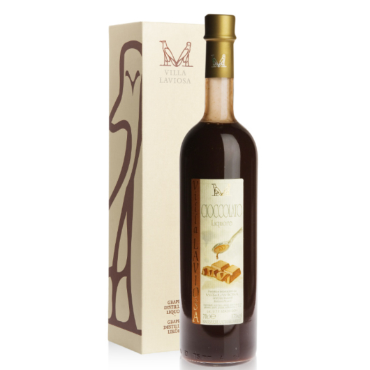 Villa Laviosa Panna Cioccolato Scuro Dunkler Schokoladenlikör / 17 % vol / 0,7 Liter-Flasche