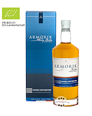 Armorik Double Maturation Whisky Breton Single Malt / 46 % Vol. / 0,7 Liter-Flasche in Geschenkkarton