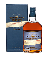 Saint Lucia Distillers Chairman's Reserve The Forgotten Casks Rum / 40 % Vol. / 0,7 Liter-Flasche in Geschenkbox