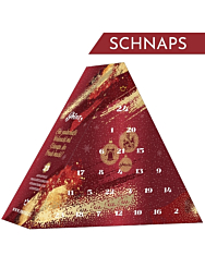 Prinz Adventskalender „Schnaps“ feine Schnäpse 2024 / 30-45 % vol / 19x 0,02l und 6x 0,04l inkl. 2 Christbaumkugeln