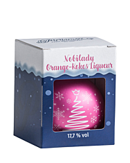 Prinz: Christbaumkugel mit Nobilady Orange-Kokos Liqueur / 17,7 % Vol. / 0,04 Liter-Flasche