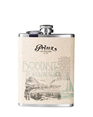 Prinz Flachmann Bodensee - Birnerla / 34 % vol / 0,2 Liter-Flasche aus Edelstahl
