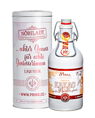 Prinz Nobilady Liqueur Kakao-Marille in Metalldose / 17,7 % vol / 0,5 Liter-Flasche