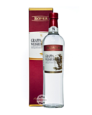 Roner Grappa Weißburgunder im Lantenhammer Steingut gereift / 40 % Vol. / 0,7 Liter-Flasche in GP