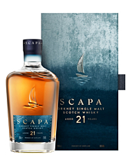 Scapa: 21 Jahre Orkney Single Malt Scotch Whisky / 52,9 % vol / 0,7 Liter-Flasche