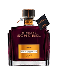 Scheibel Blackcurrant Alte Zeit Johannisbeerlikör mit Rum / 35 % vol / 0,7 Liter-Flasche