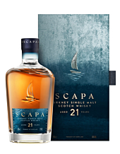Scapa: 21 Jahre Orkney Single Malt Scotch Whisky / 52,9 % vol / 0,7 Liter-Flasche