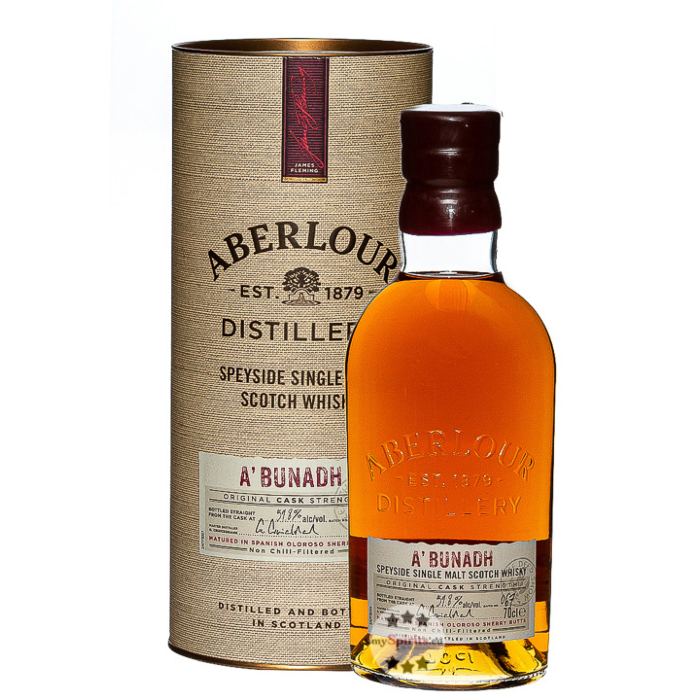 Aberlour A’Bunadh Batch Abfüllung Whisky / 61,2 % Vol. / 0,7 Liter-Flasche in Geschenkbox