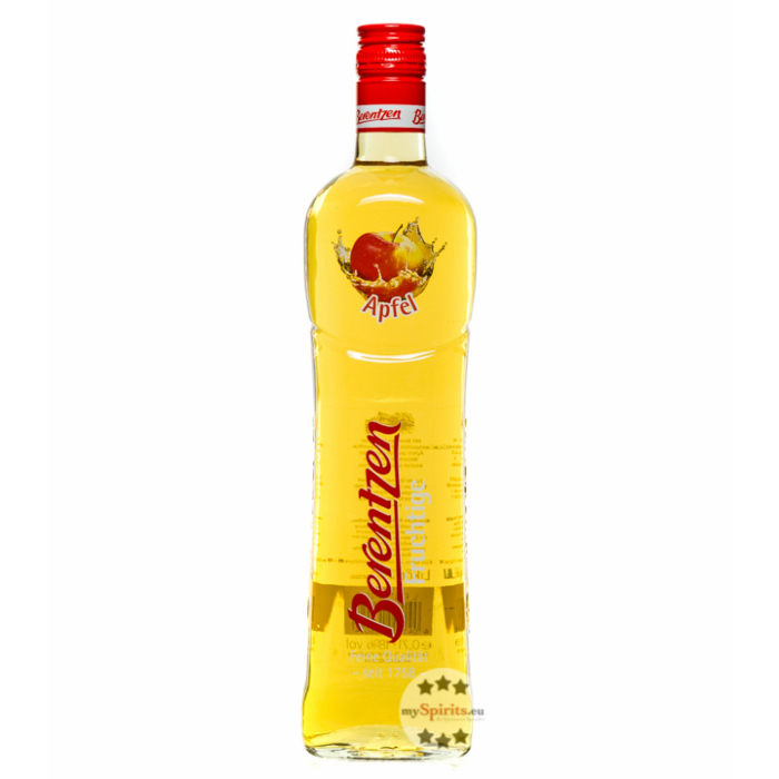 Berentzen Fruchtige – Apfel Likör / 18 % Vol. / 0,7 Liter-Flasche