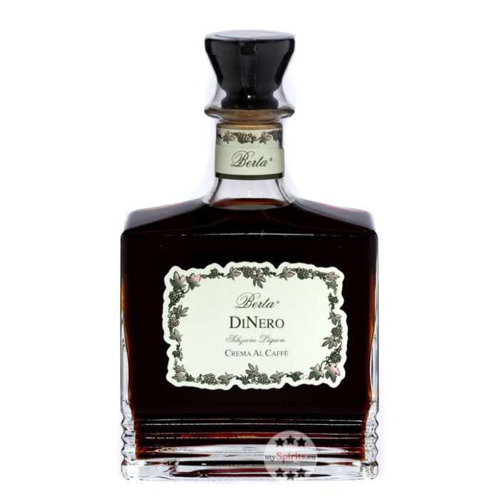 Distillerie Berta DiNero - Crema Caffè Selexione Liquore - Kaffee Likör / 25 % vol. / 0,7 L Flasche