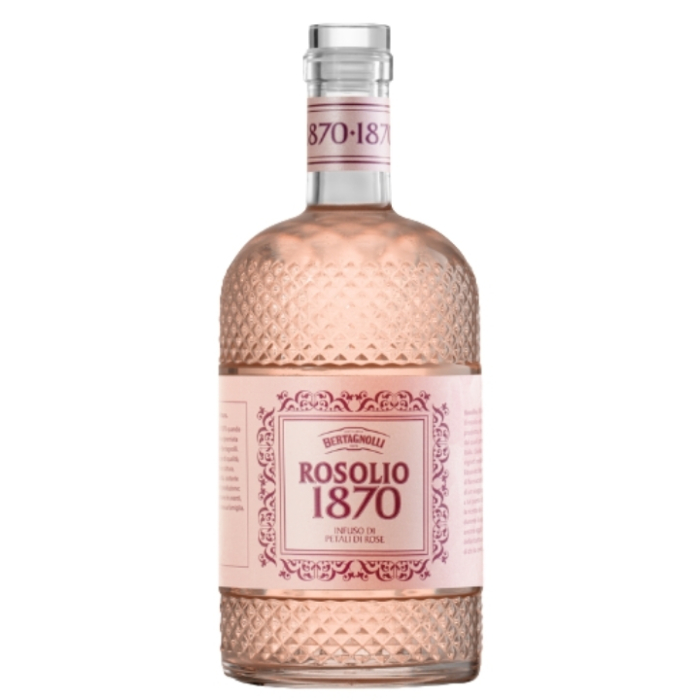 Bertagnolli Rosolio 1870 Likör / 28 % vol / 0,7 Liter-Flasche