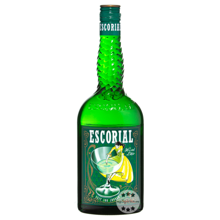 Escorial Grün Likör / 56 % Vol. / 0,7 Liter-Flasche