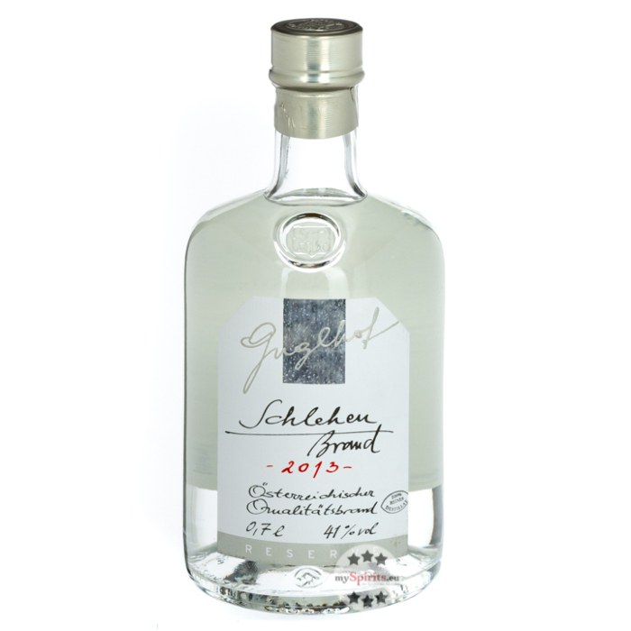 Guglhof: Schlehen Brand Reserve - Jahrgangsbrand / 43% Vol. / 0,7 Liter - Flasche
