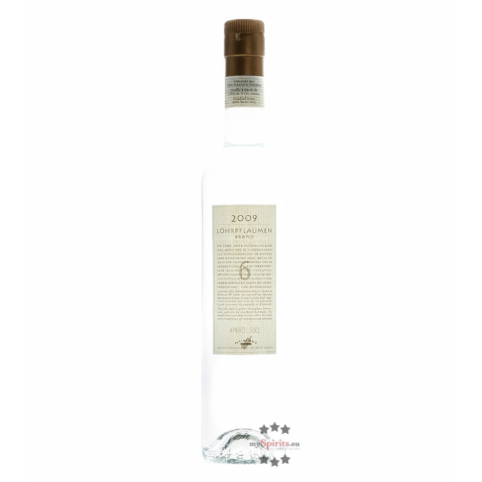 Humbel Löhrpflaumenbrand – Feines Pflümli aus der Schweiz / 43 % Vol. 0,5 Liter-Flasche