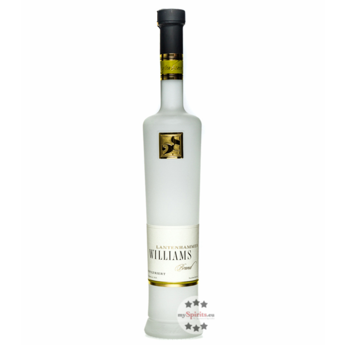 Lantenhammer Williamsbrand unfiltriert / 42 % Vol. / 0,5 Liter-Flasche