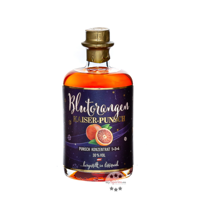 Prinz: Blutorangen Kaiser-Punsch / 30 % Vol. / 0,5 Liter-Flasche