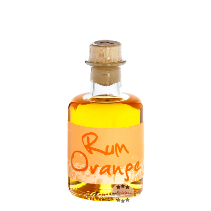 Prinz: Rum Orange Likör mit Inländerrum / 40 % Vol. / 0,2 Liter-Flasche