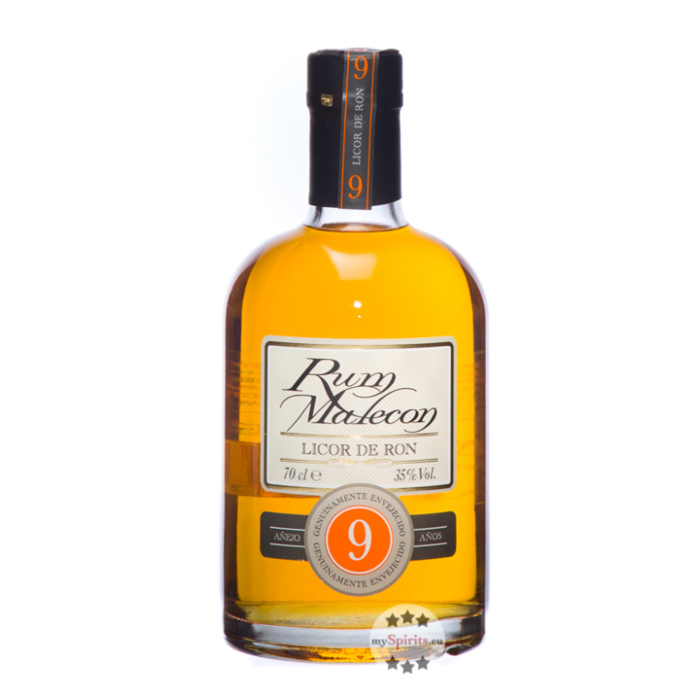 Rum Malecon Licor de Ron Anejo 9 Anos / 35 % Vol. / 0,7 Liter-Flasche