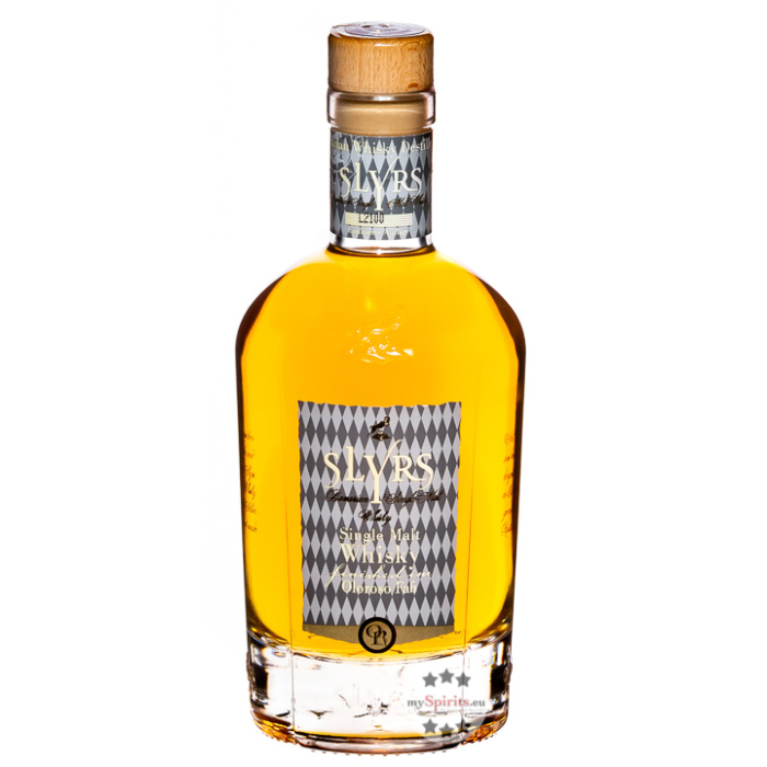 Slyrs Bavarian Single Malt Whisky finished im Oloroso Fass / 46 % Vol. / 0,35 Liter-Flasche